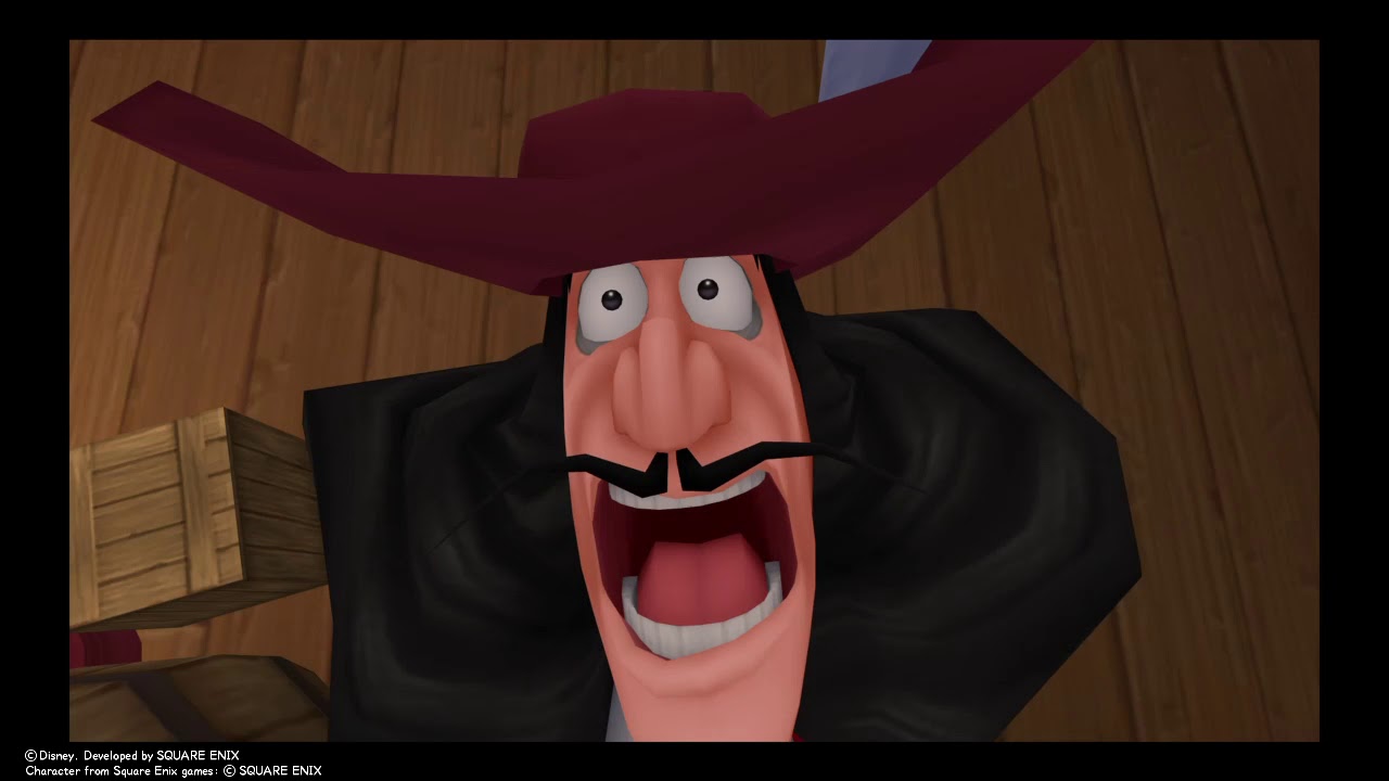 KINGDOM HEARTS 　vsフック船長