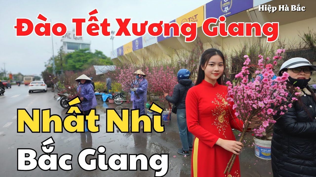 Chợ Đào Tết to 