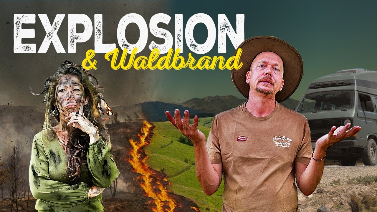 Gasleitung EXPLODIERT & Waldbrand
