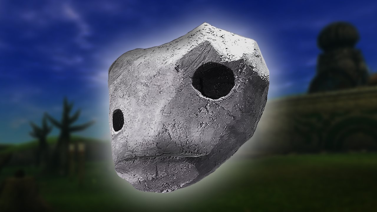 How I made the STONE MASK from Majora's Mask!