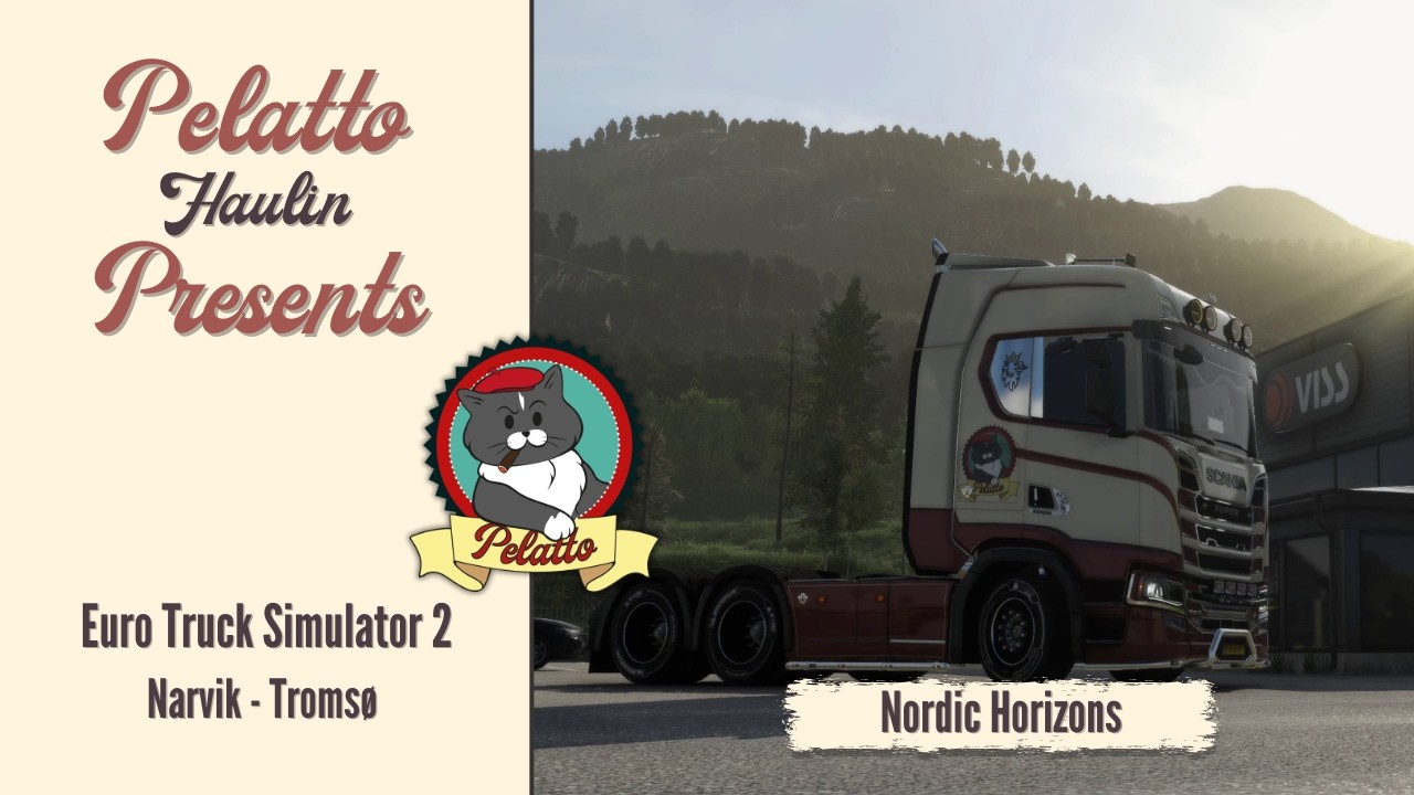 Euro Truck Simulator 2🚛 1.58 - PNG + SnowyMoon -  Nordic Horizons