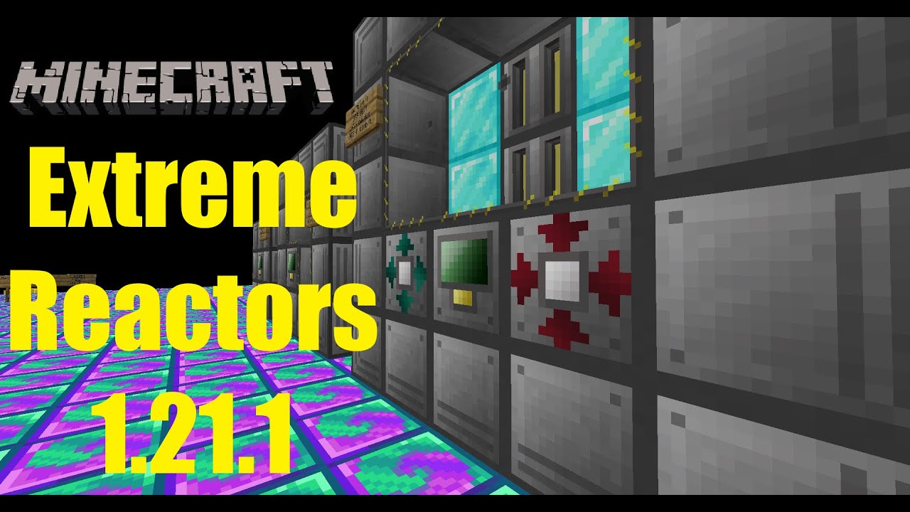 How To Make Best Most Efficient Extreme Reactors Reactor Design (Minecraft Mods) FTB ATM 10 1.21.1