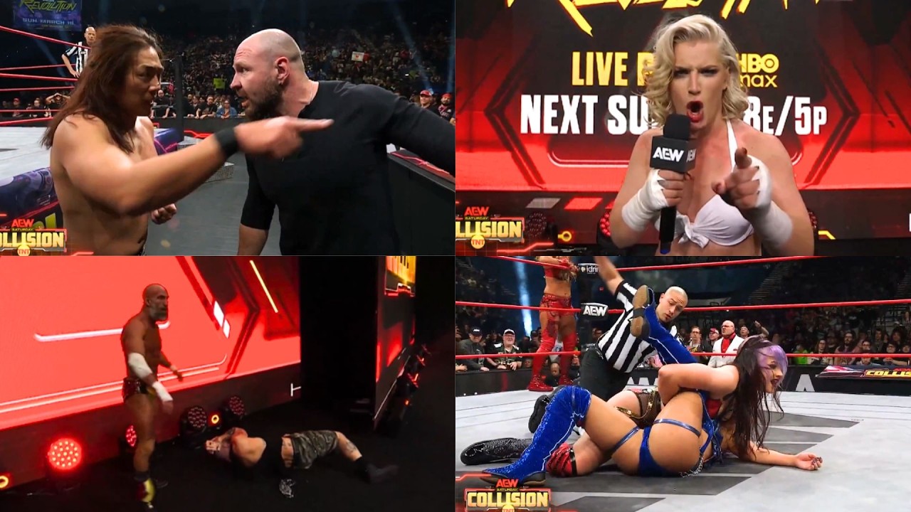 Результаты AEW Collision 03.07.26: Драка Моксли-Такешита, вызов Тони Шторм, переход Чампы на стор...