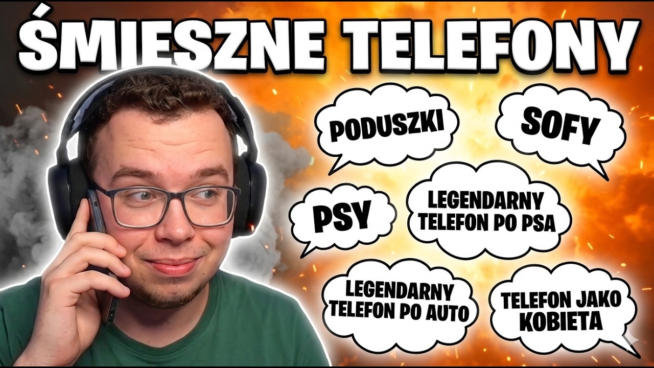 ROBALINI ŚMIESZNE TELEFONY Z DNIA 11.03 *PODUSZKI, SOFA,  PSY, LEGENDARNY TELEFON PO PSA I AUTO*