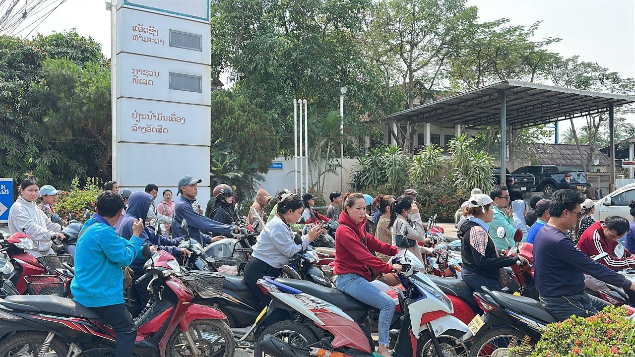 ບຸນນ້ຳມັນຫລວງພະບາງ2026/บุญน้ำมันหลวงพระบาง2569/Petro Crisis in Luang Prabang 2026