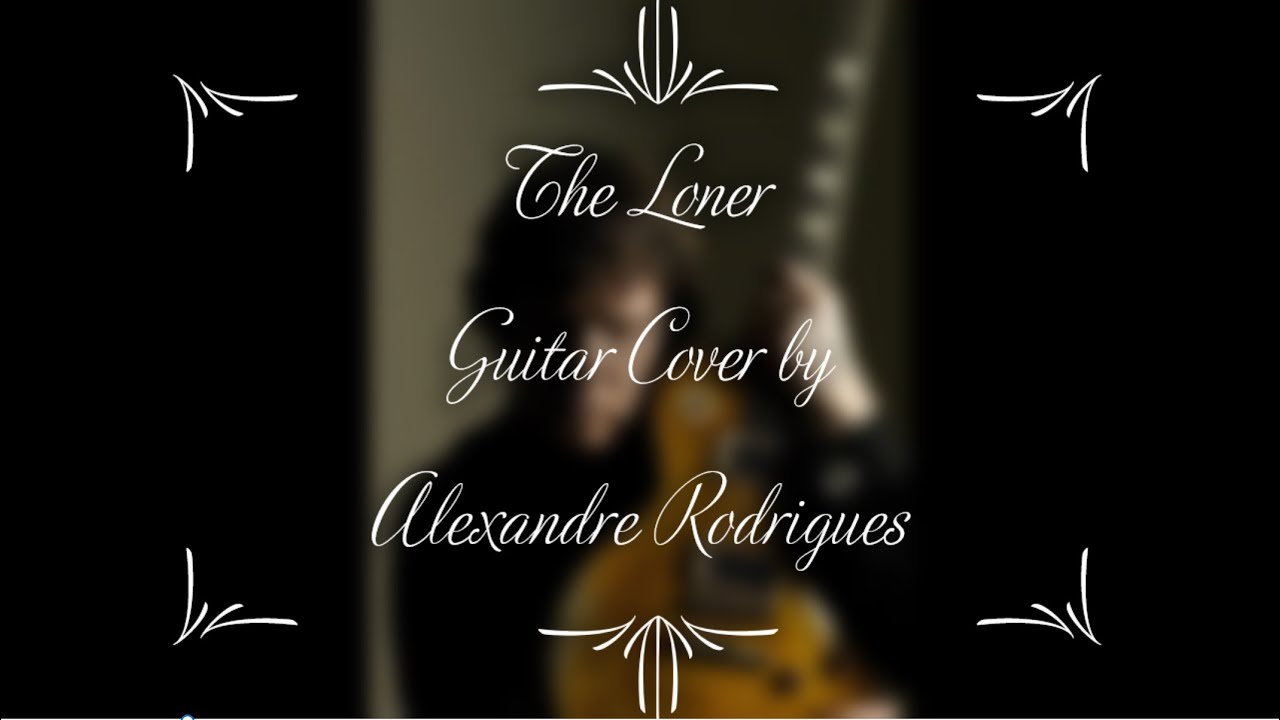 (Gary Moore) The Loner - Instrumental Guitar Cover by Alexandre Rodrigues