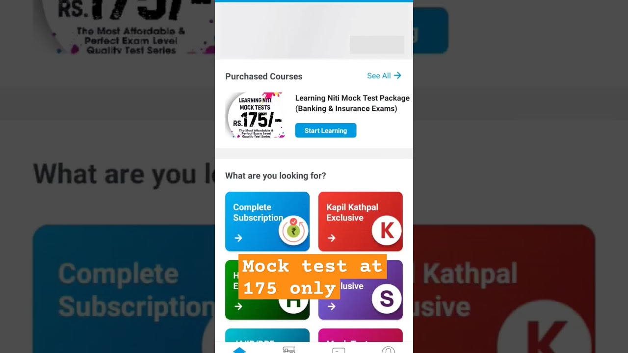 LEARNING NITI MOCK TEST #song#arijitsingh#bollywood #ytshorts #tseries #sbi#learning#bank#rrbpo