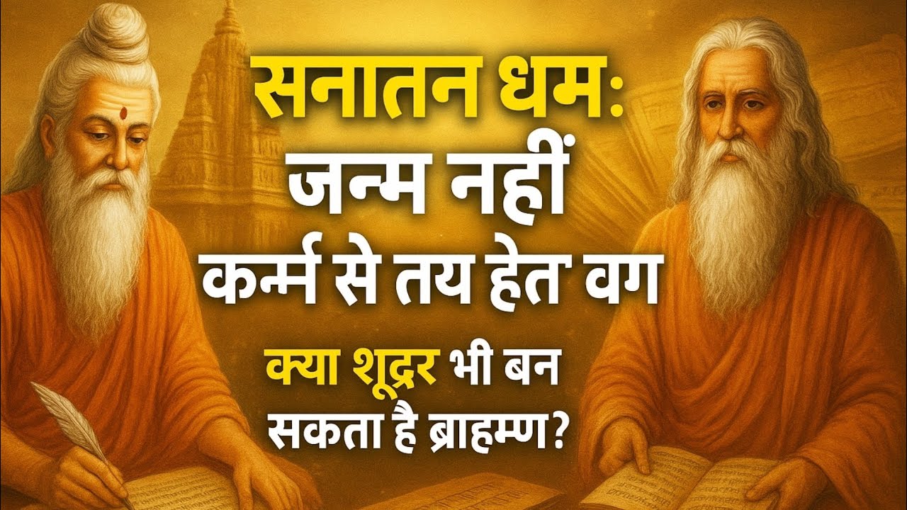 Can a Shudra Become a Brahmin? | The Truth of Sanatan Dharma Explained 🙏 