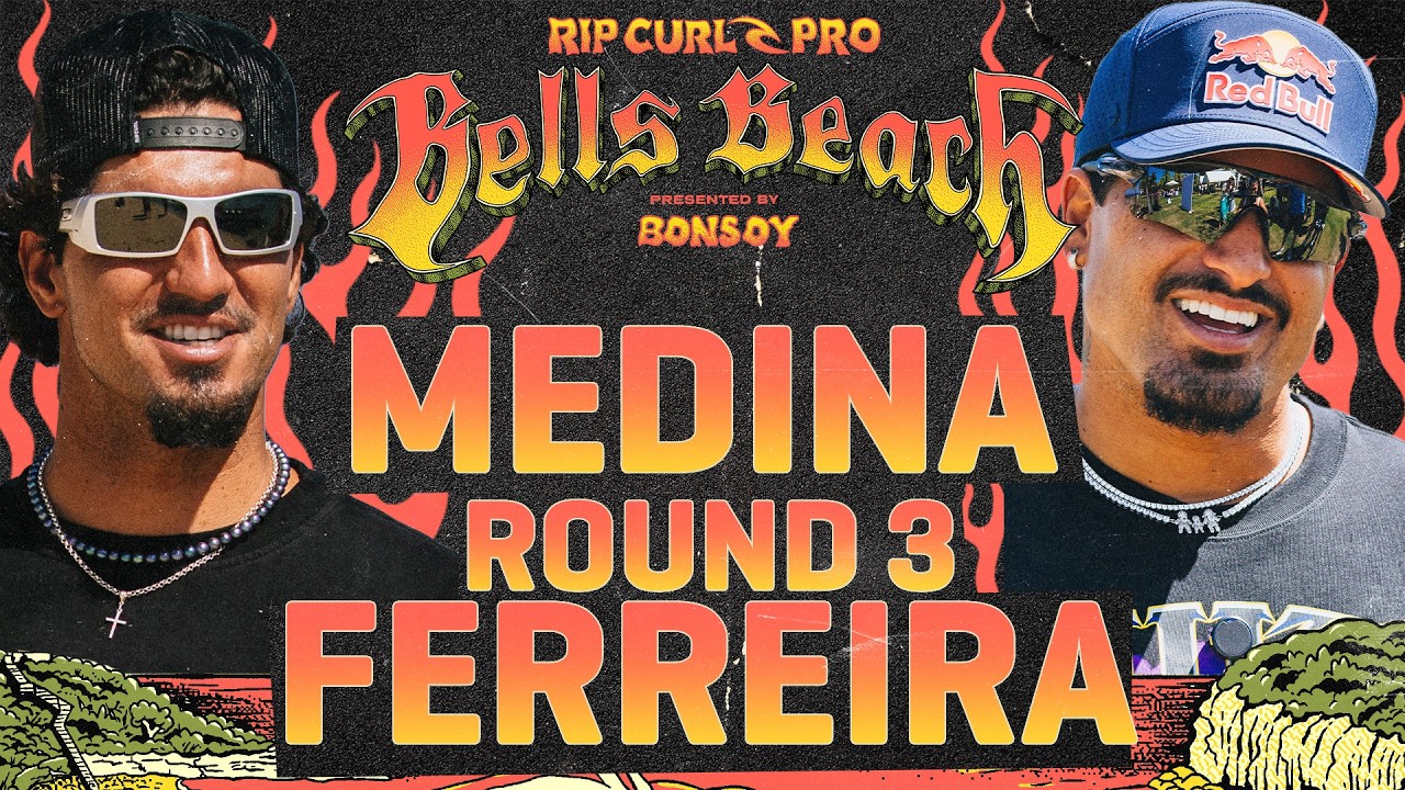 Gabriel Medina vs Italo Ferreira | Rip Curl Pro Bells Beach presented by Bonsoy 2026 - Round 3