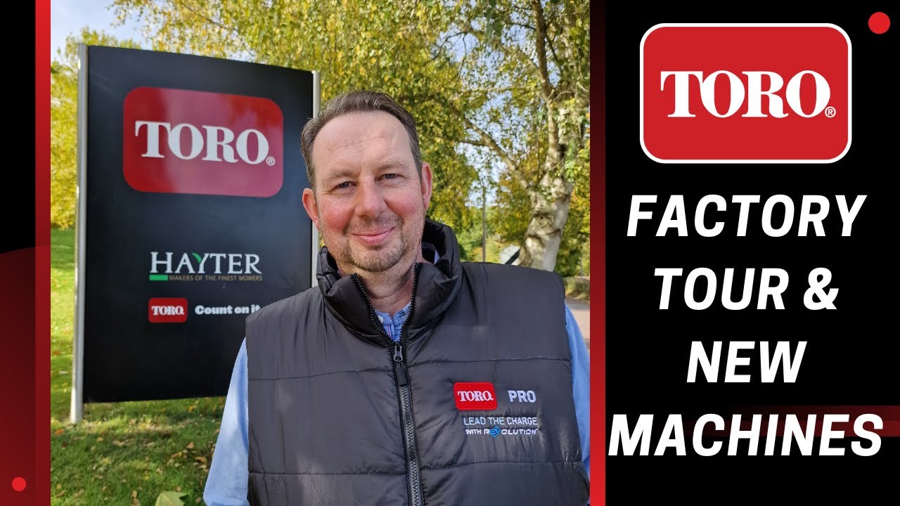 TORO New Battery Mowers & Factory Tour UK Lead the charge with Revolution Series lawnmowers
