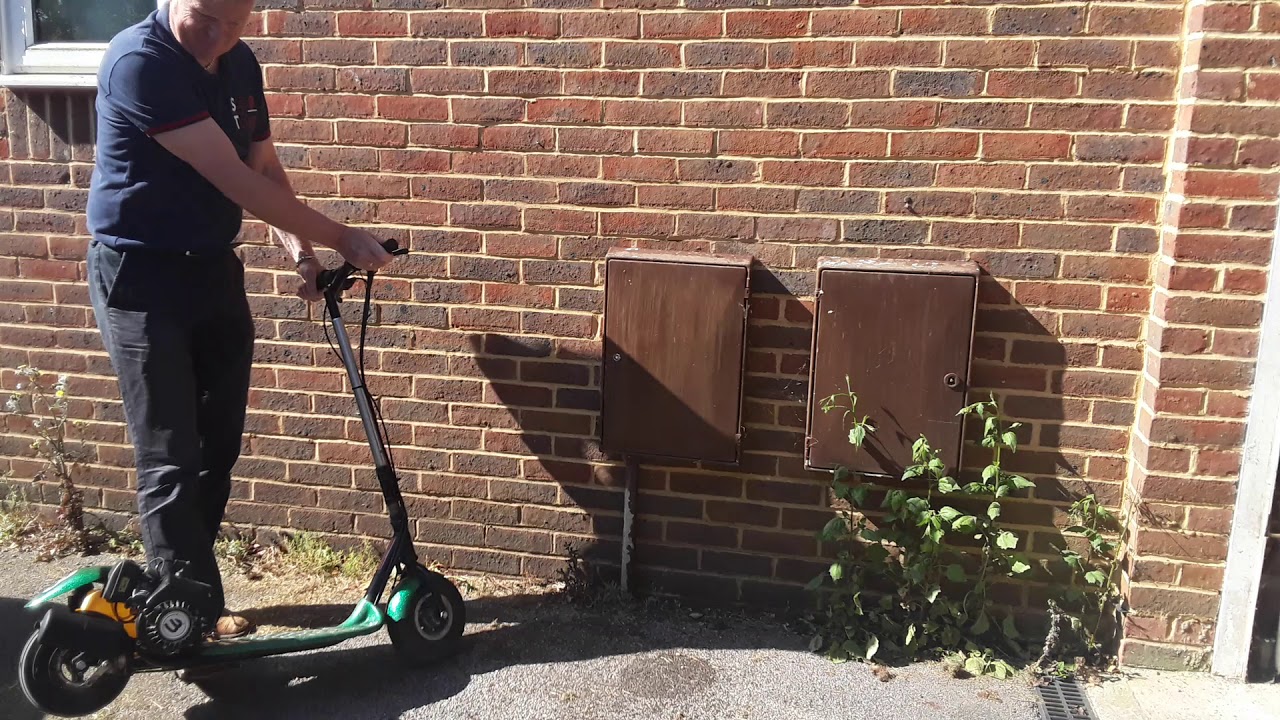 Blata Blatino 3 scooter starts, runs, stops