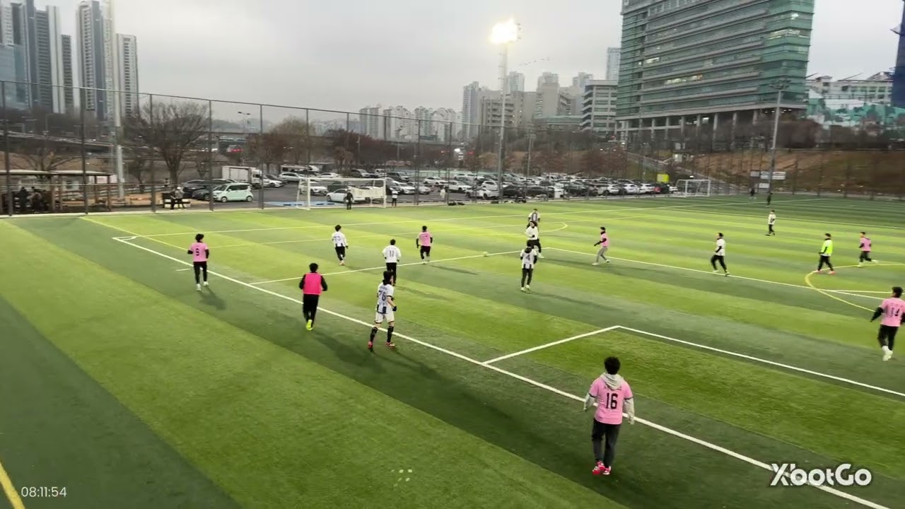 20251220 살곶이 2구장 FC새벽 vs 피파오프라인 (XbotGo)