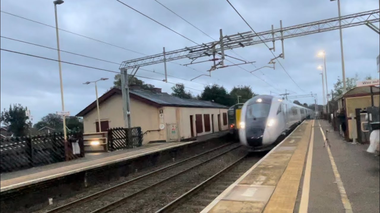 (Class 805 and 390121) Trains at Penkridge 27/09/23 