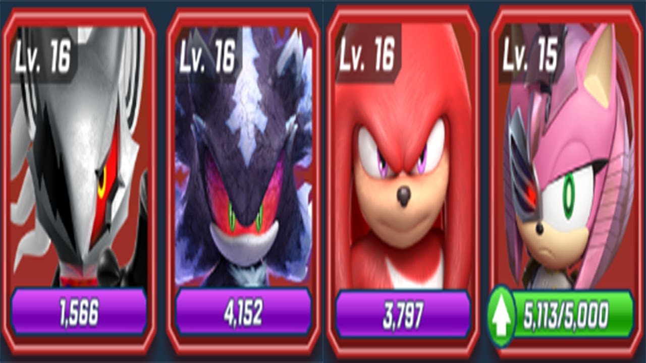 Sonic Forces - All Challengers Battle - Last Video with Rusty Rose on Level 15 Upgraded Gameplay 3D