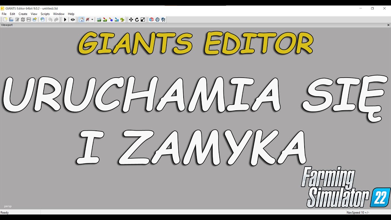GIANTS EDITOR URUCHAMIA SIĘ I ZAMYKA... [PORADNIK]