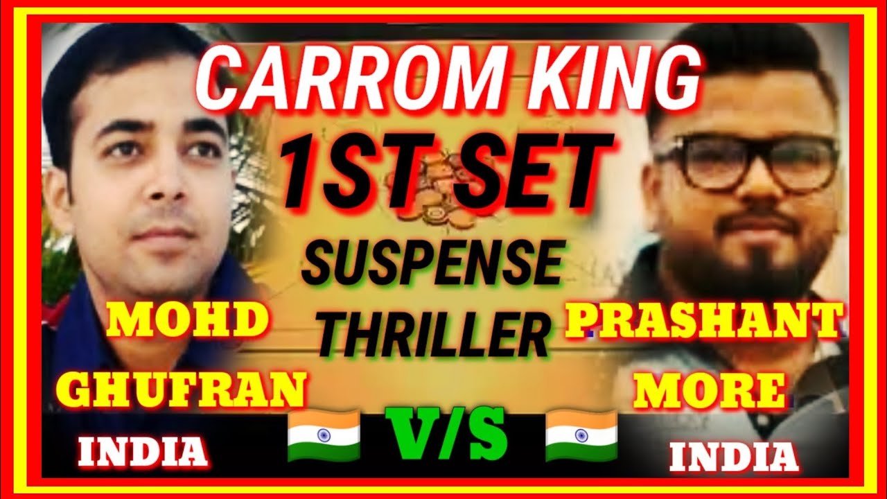 🌍 WORLD CHAMPIONS 🌍 1ST SET || PRASHANT MORE (INDIA) V/S MOHD GHUFRAN (INDIA) #nationalplayers
