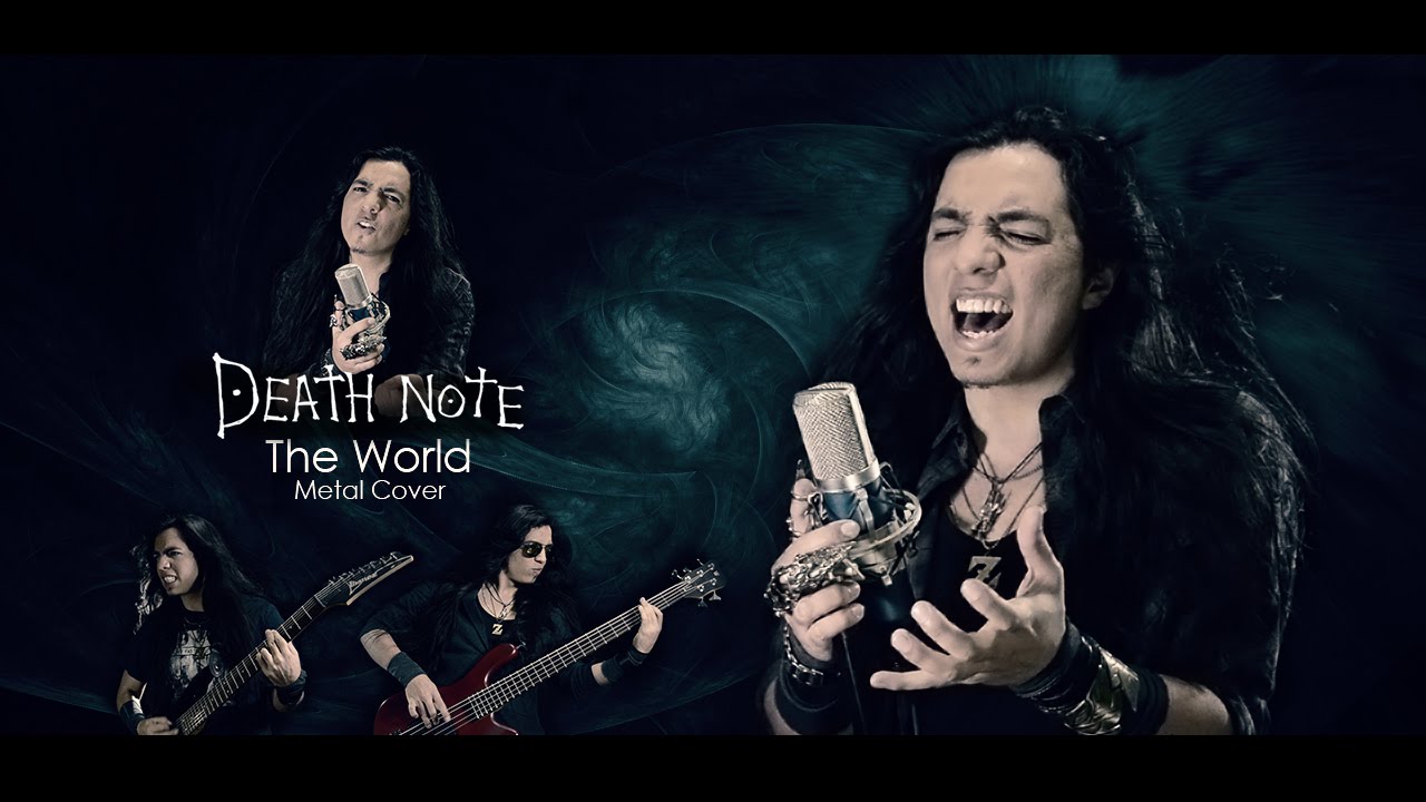 Death Note Opening 1 - The World | Metal Cover (Paulo Cuevas)