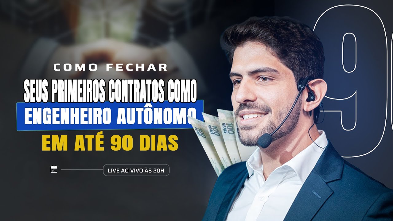 Como fechar seus primeiros contratos como Eng. Autônomo em 90 dias - Allan Assad