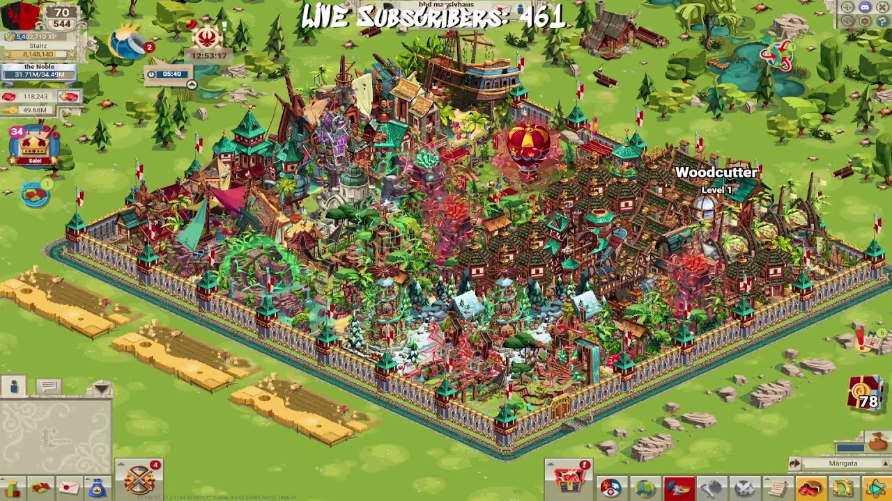 WARRRR on World 2! Top 2 alliances battling it out! // Goodgame Empire Livestream/Empire 4 Kingdoms