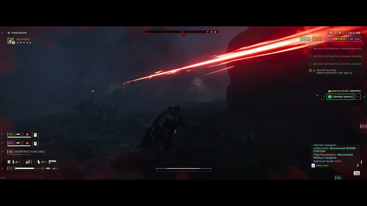 Sticky Beam