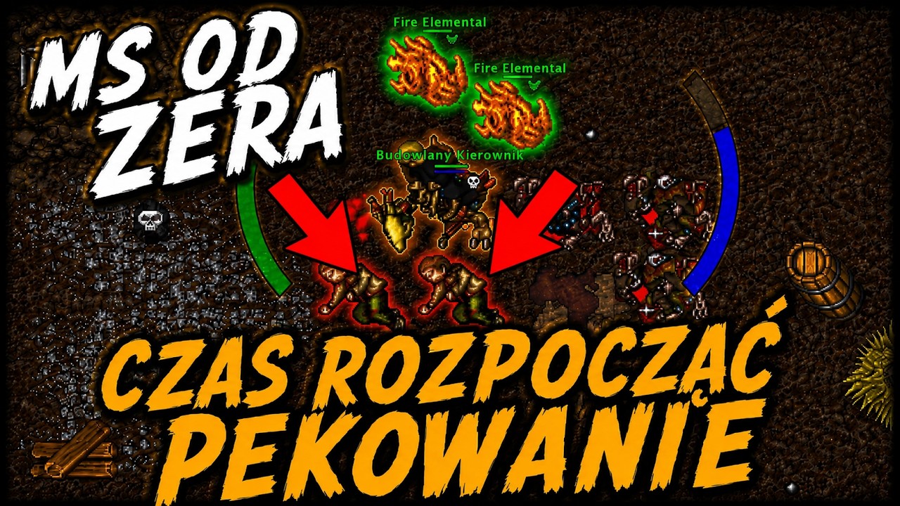 PIERWSZE PEKOWANIE I OD RAZU TAKI CHAOS | MS OD ZERA #5 | TIBIA