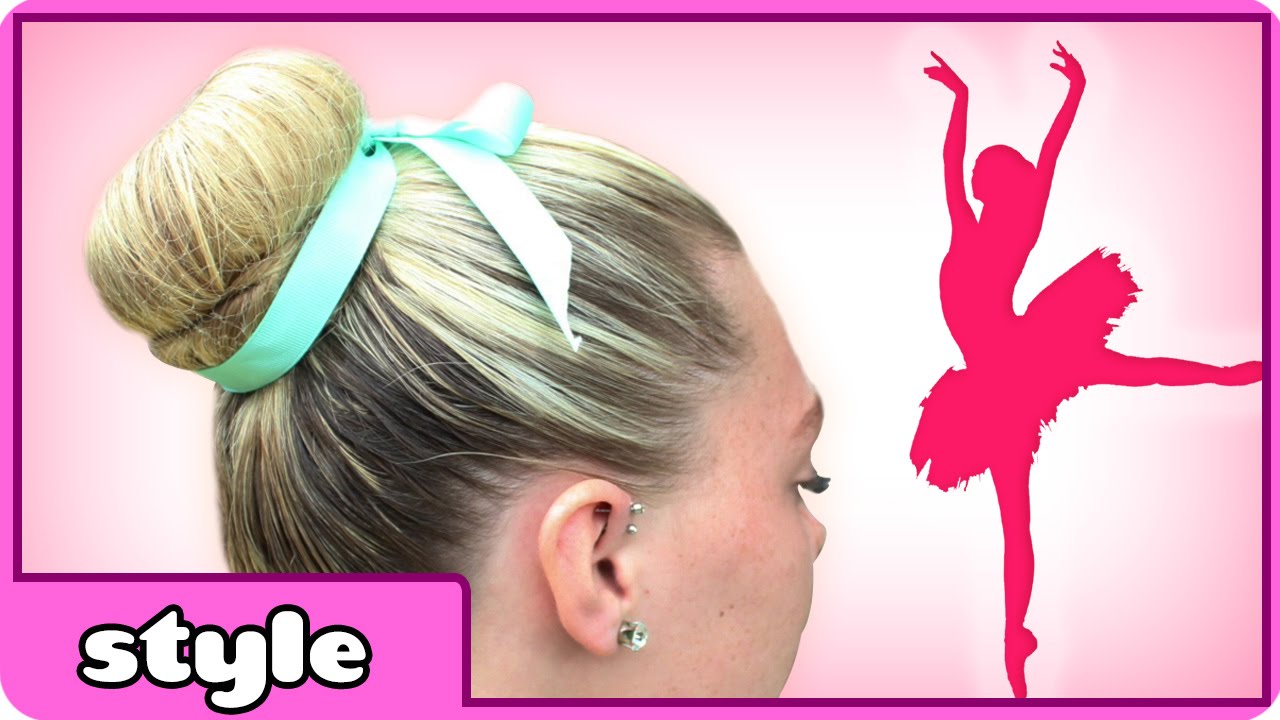 Ballet Bun | Hairstyles Tutorial | Quick and Easy Hairstyles by HooplaKidz Style