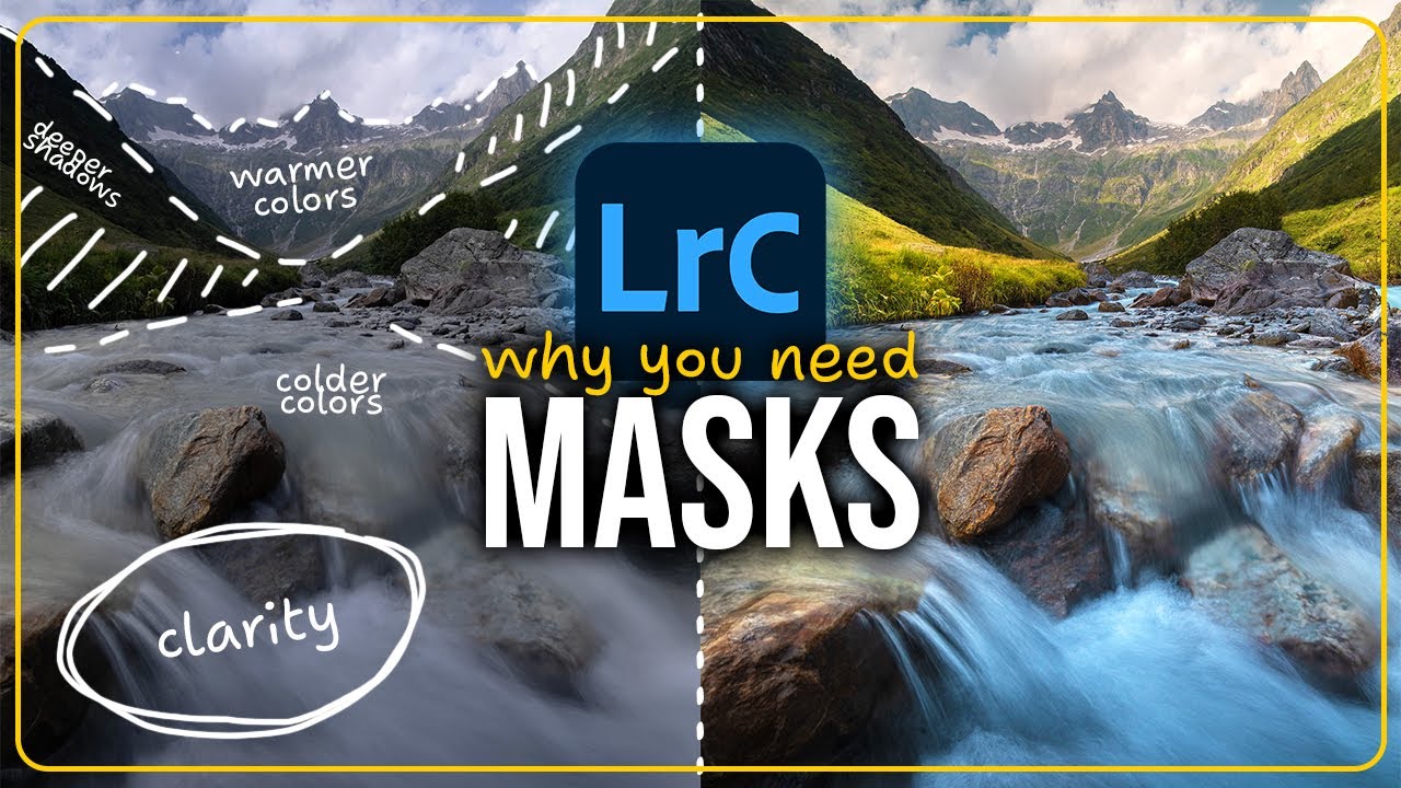 The POWER of MASKING in LIGHTROOM! 
