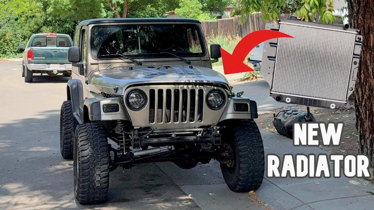 Jeep TJ DENSO Radiator Replacement Install