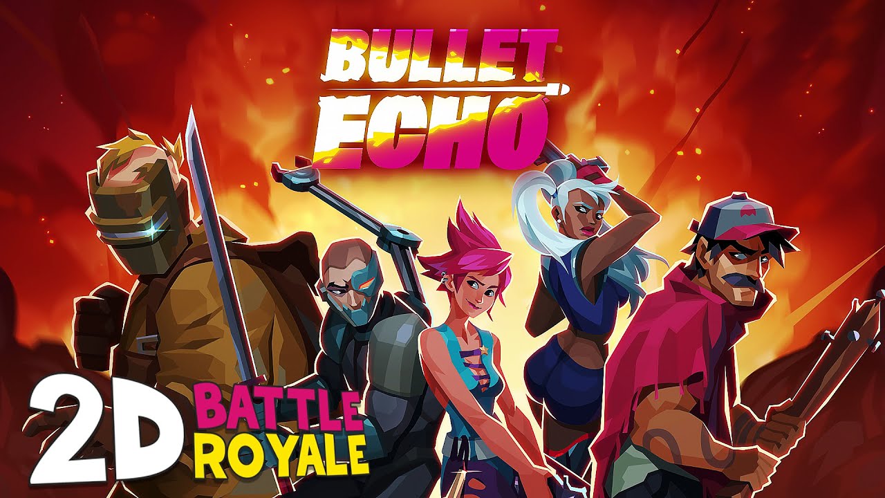 Bullet Echo Android/iOS Gameplay. 2D Battle Royale