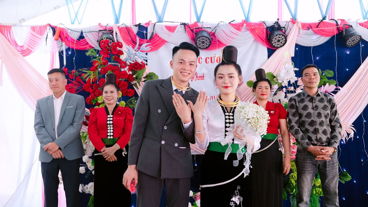 Toàn Cảnh Lễ Thành Hôn : Minh Khanh - Hồng Ngọc Tại Bản Tre Chiềng Cang 18 - 01 - 2026