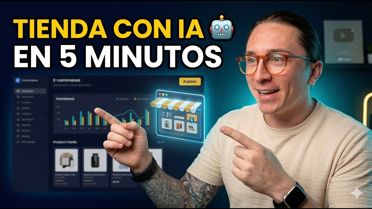 Cómo Crear una Tienda Online con Inteligencia Artificial  en pocos minutos (Paso a Paso)