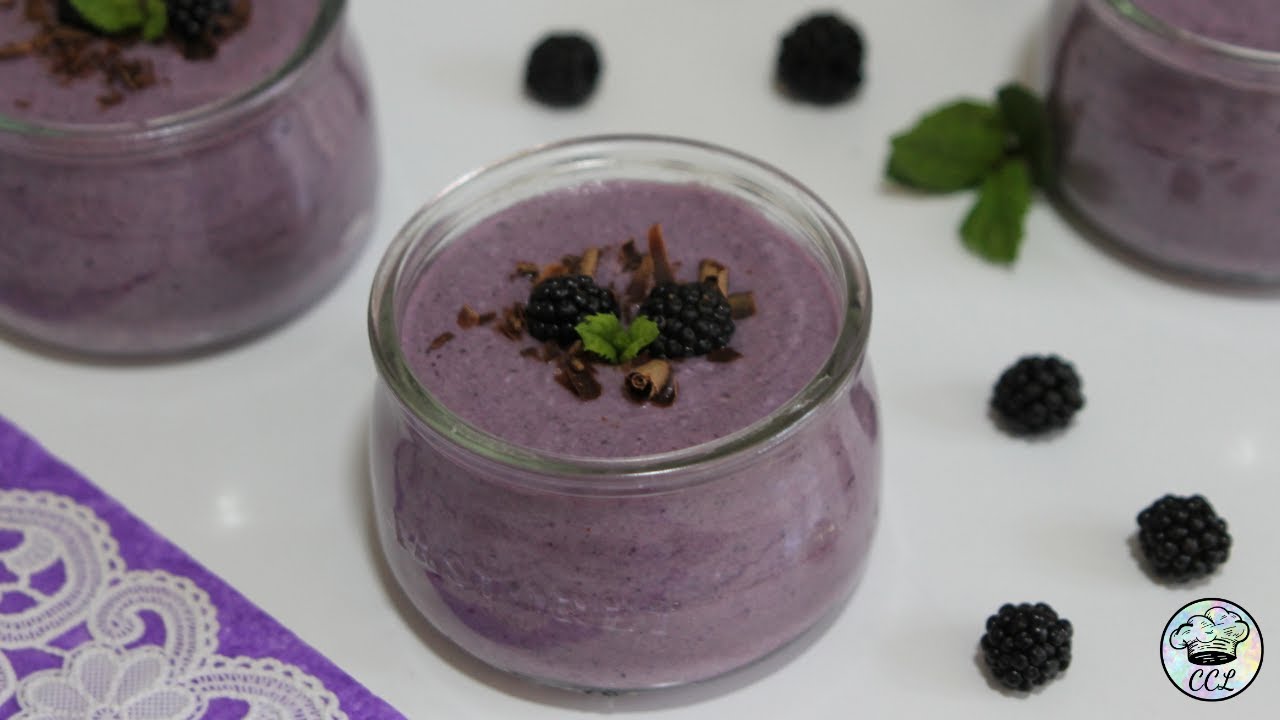 MOUSSE DE MORAS | Casera y f&aacute;cil