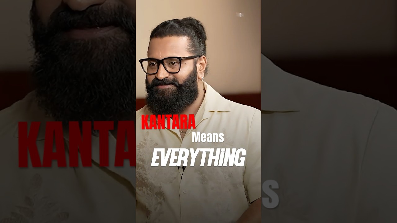 Rishab Shetty REVEALS Kantara Chapter 1 Secrets! | #shorts #kantara #trending