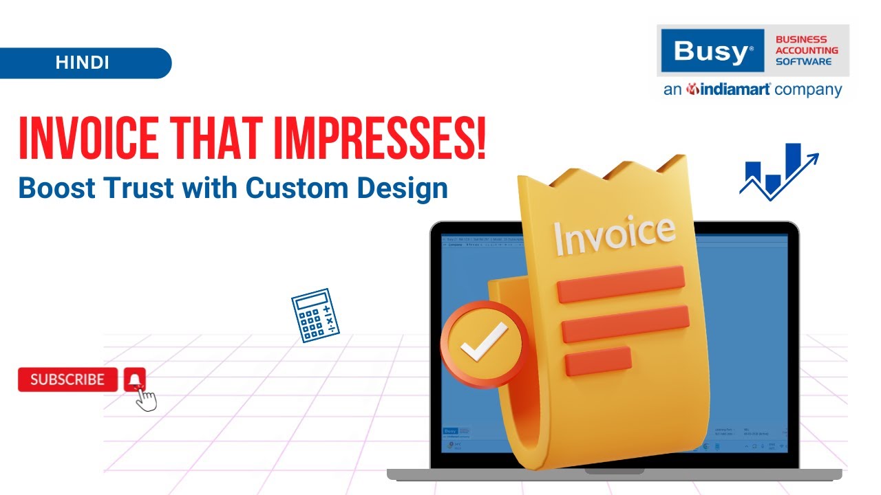 Customize Your Invoice Like a Pro! 🧾 Small Changes = Big Impact | BUSY Invoice Tips (Hindi)