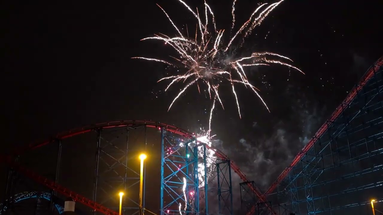 Last Season of Fireworks at Blackpool Pleasure Beach 2025