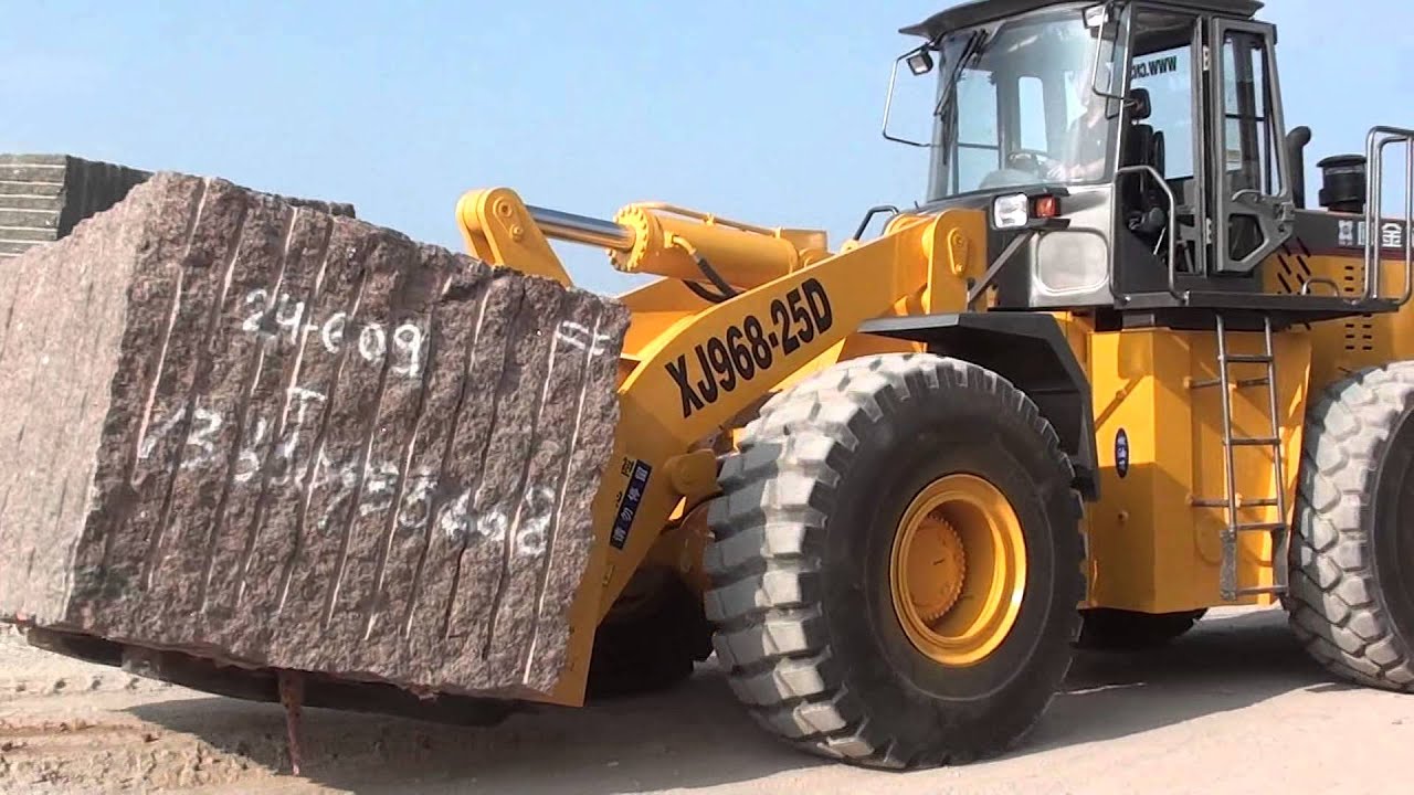 XIAJIN MACHINERY-CE approved stone block handling forklift loaders XJ968-25D