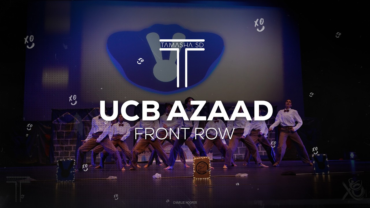 [Первое место] UCB Azaad | Первый ряд | Tamasha SD | Groove with XO