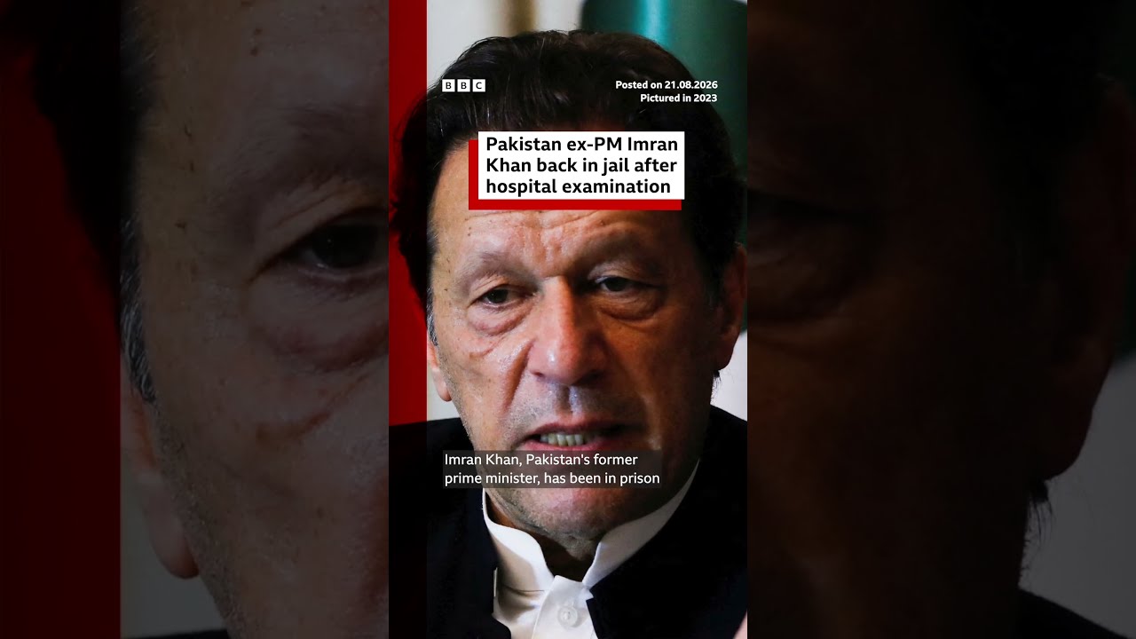 Pakistan ex-PM Imran Khan back in jail after hospital examination. #BBCNews