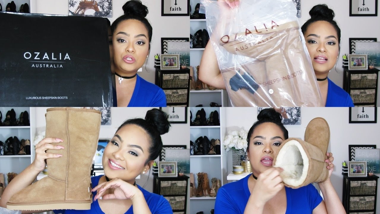 UNBOXING & REVIEW | OZALIA AUSTRALIA SHEEPSKIN (WARMEST BOOTS EVER!)