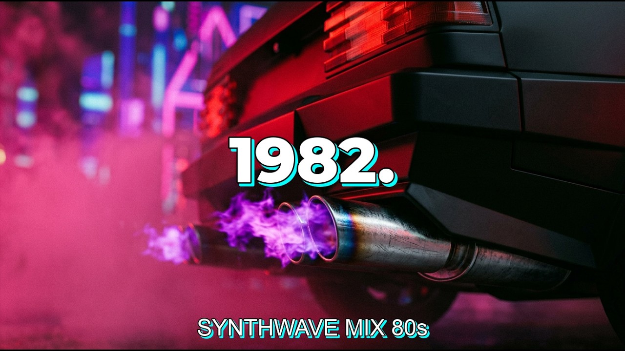 FORWARD TO 1982 | Synthwave Instrumental Music | Night Drive