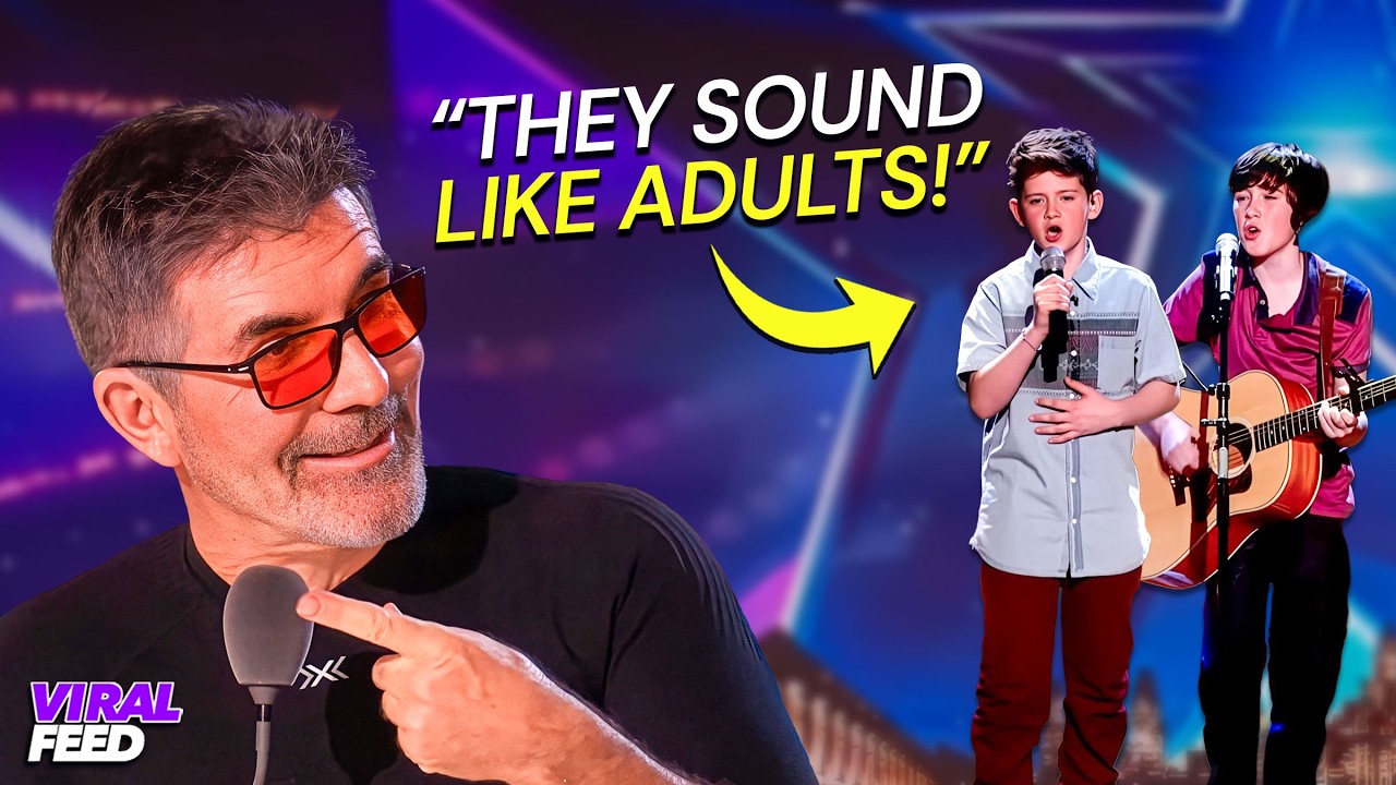 2 Irish Boys with Old Souls SURPRISE Everyone with Voices Beyond Their YEARS!