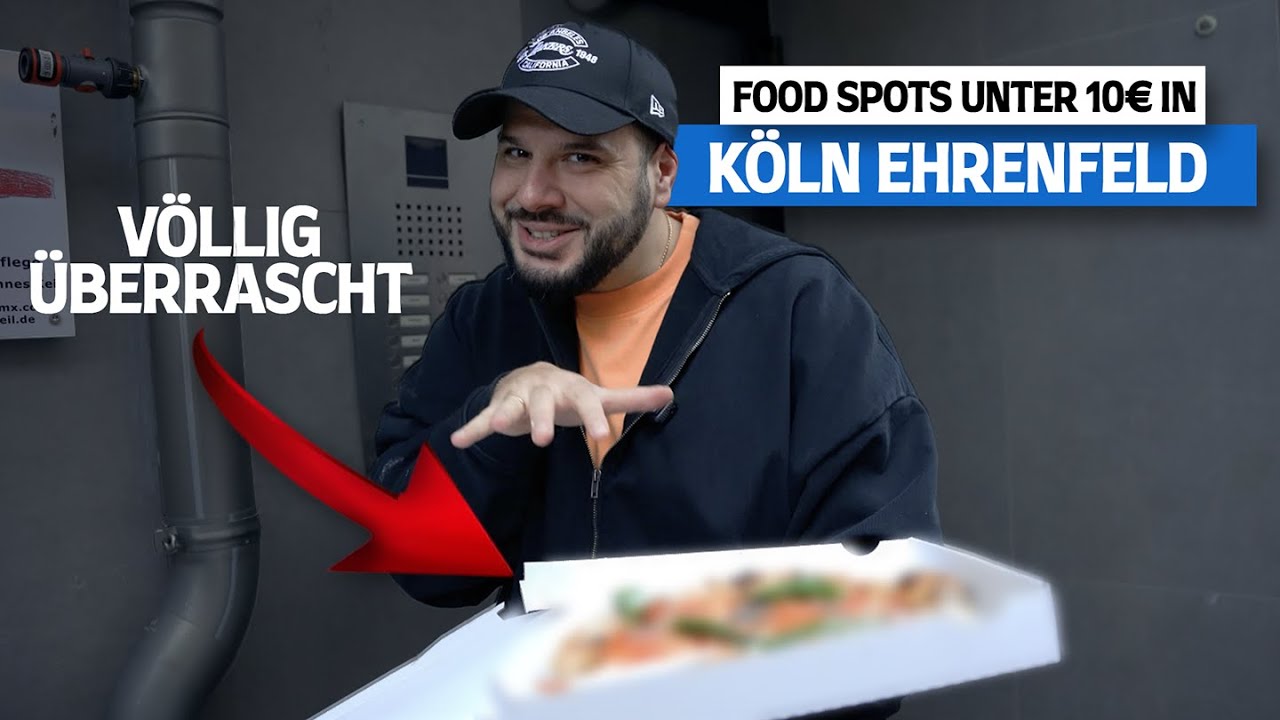Food-Spots unter 10€ in Köln Ehrenfeld + Große Überraschung 😲