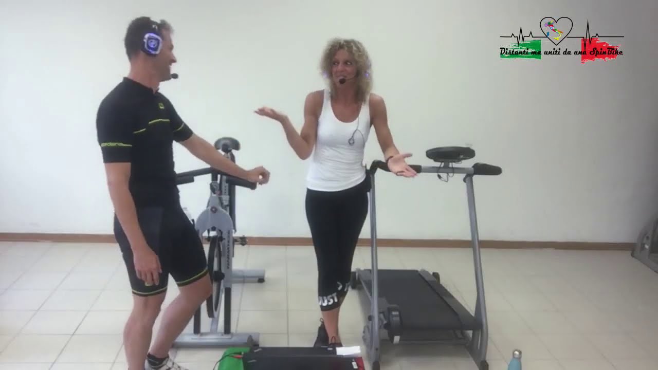 Indoor Cycling & Tappeto Magnetico-Luca & Titti- Lavoro Aerobico in Team