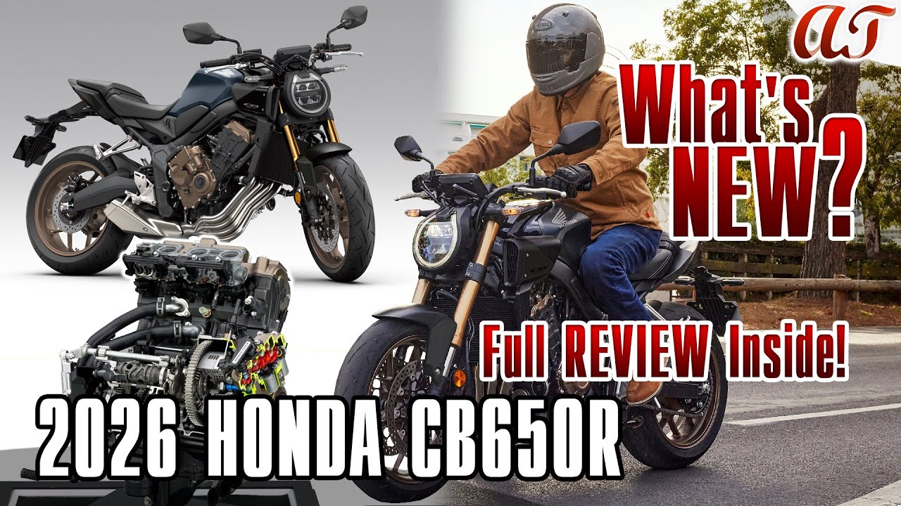 HONDA CB650R 2026 года * Что нового? Полный обзор внутри! Характеристики, цвета, основные особенн...