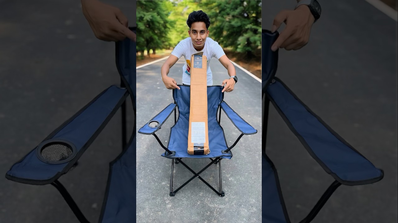Nylon Camping Folding Chair Unboxing😍🔥