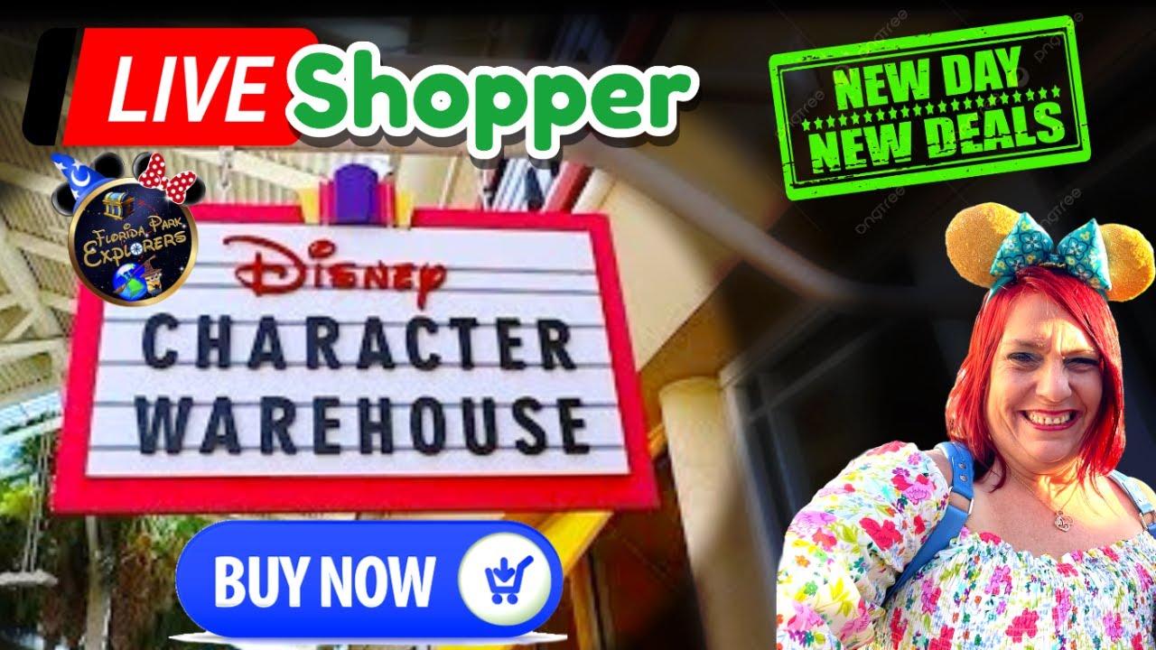 LIVE: SHOPPING DISNEY CHARACTER WAREHOUSE for New Merch