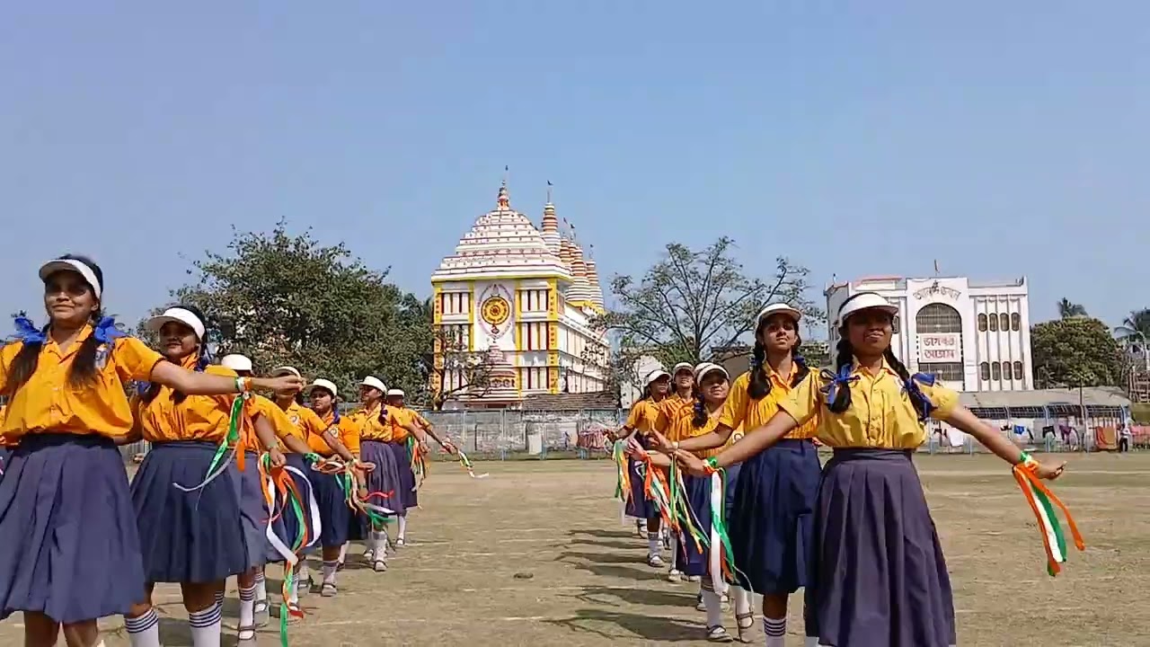 Fancy drill of RABK school #school #programme #chandannagar #Hooghly #shorts 