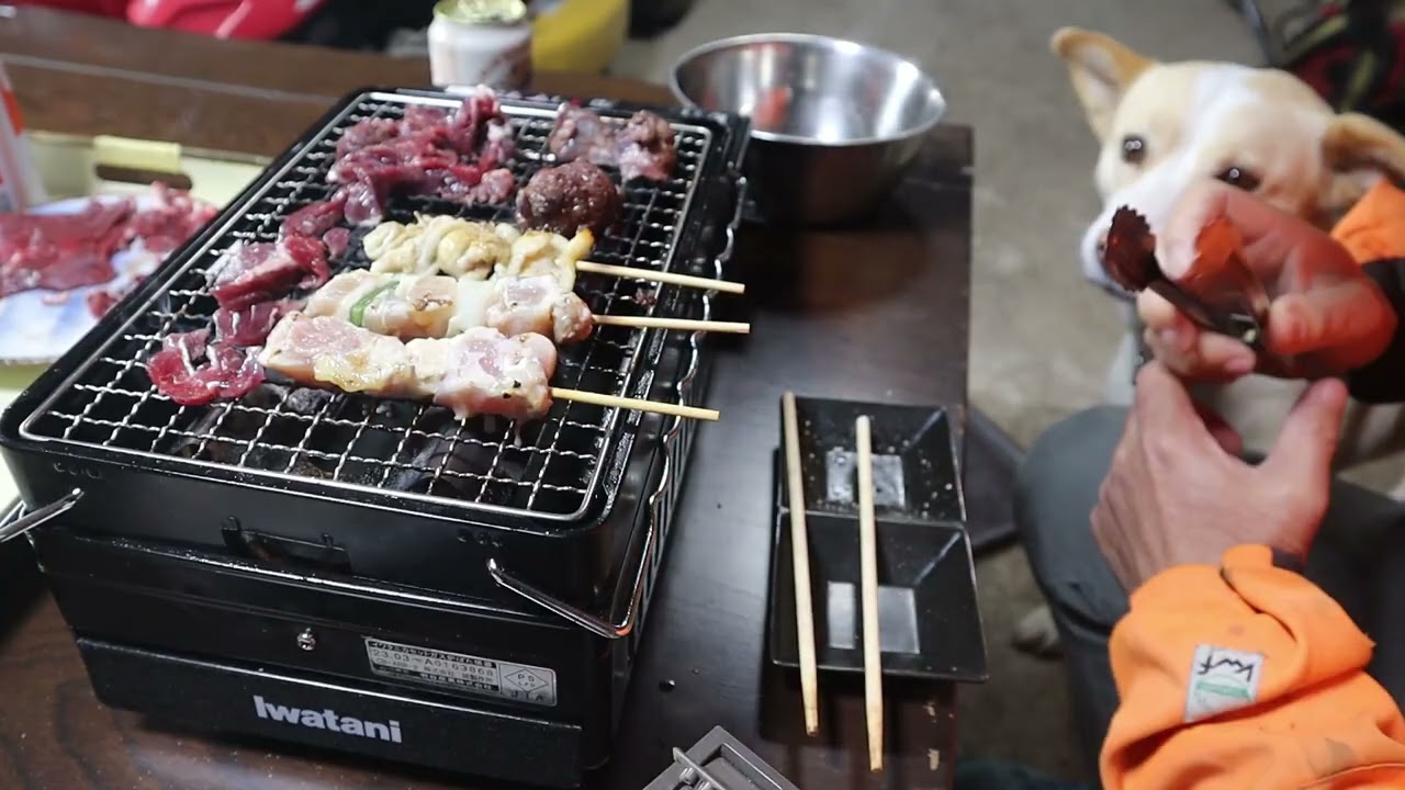 雨の日 倉庫BBQが最高です！幸せです