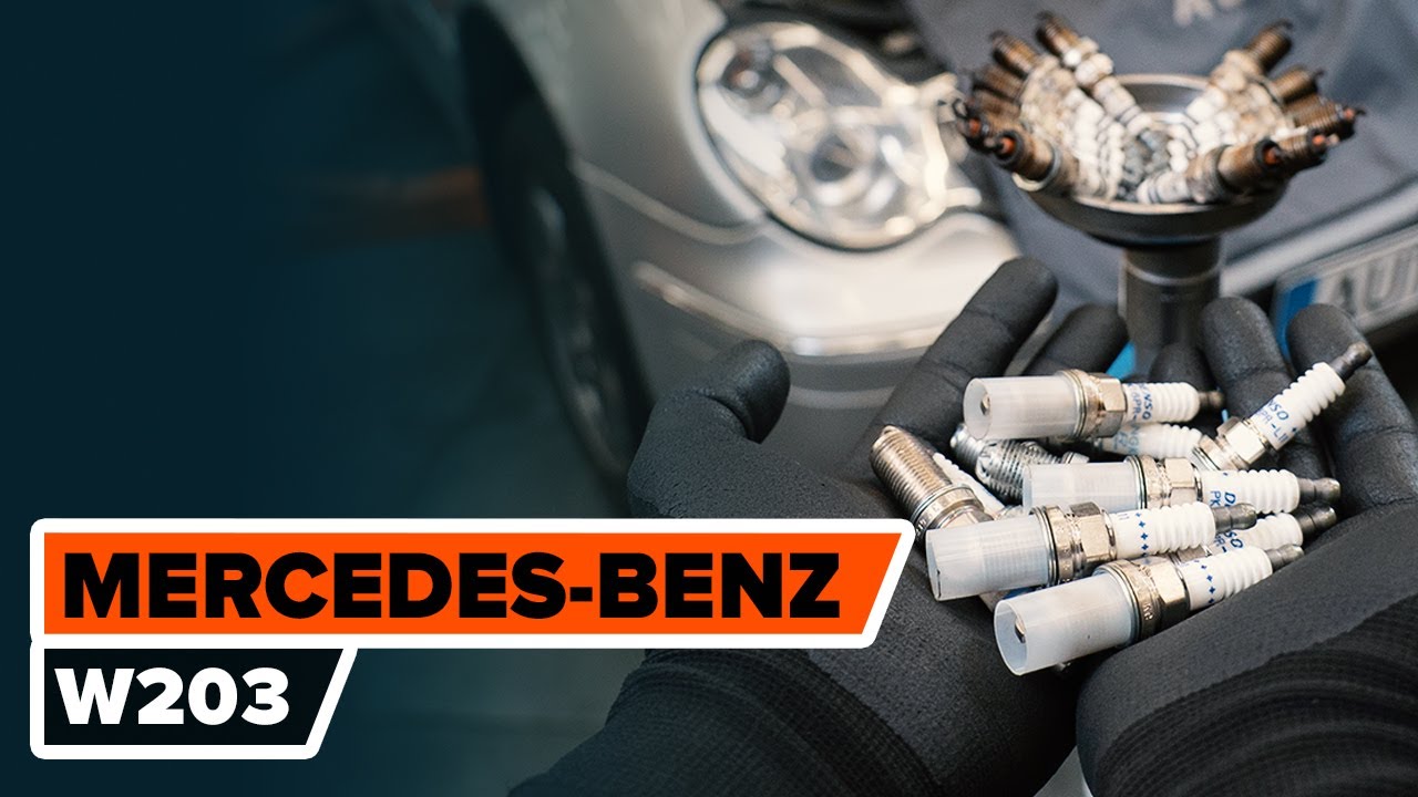 How to change spark plug on MERCEDES-BENZ W203 C-Class [TUTORIAL AUTODOC]