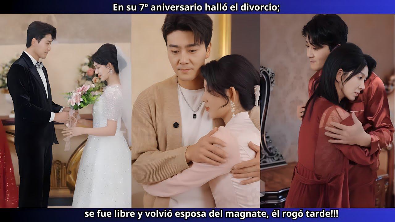 En su 7º aniversario halló el divorcio; se fue libre y volvió esposa del magnate, él rogó tarde!!!